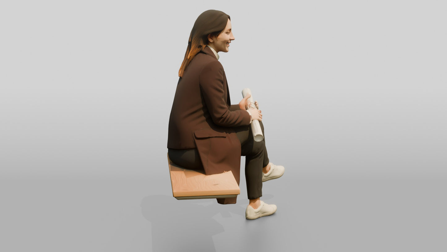 Smart Casual Professional Woman 08
