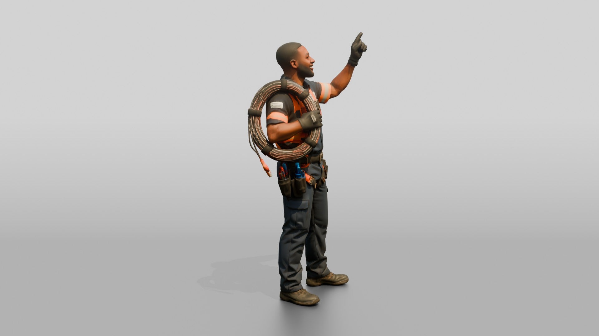 Construction Worker Man 89