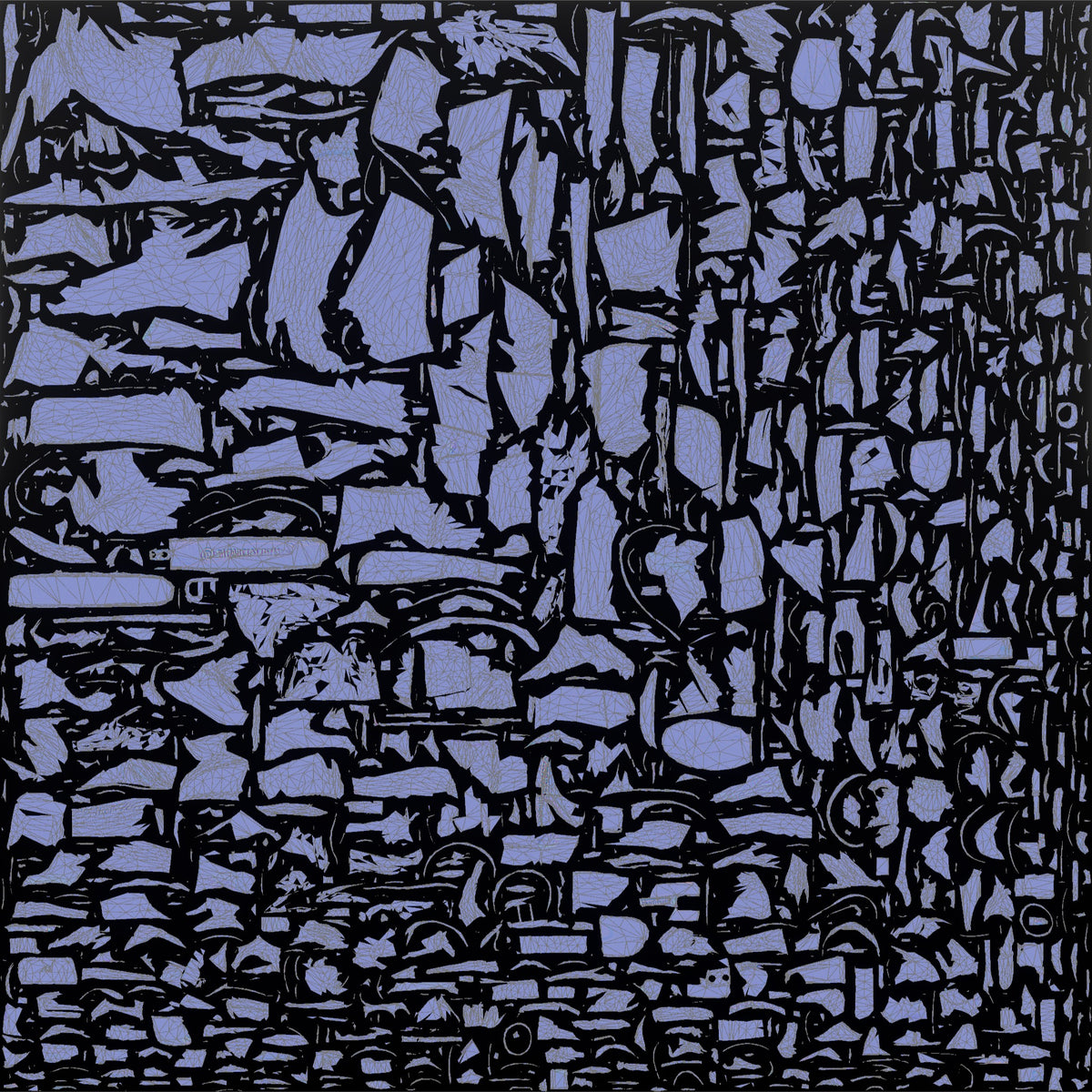 Farmer Holding Chainsaw Wearing Protective Chaps - UV layout, normal map