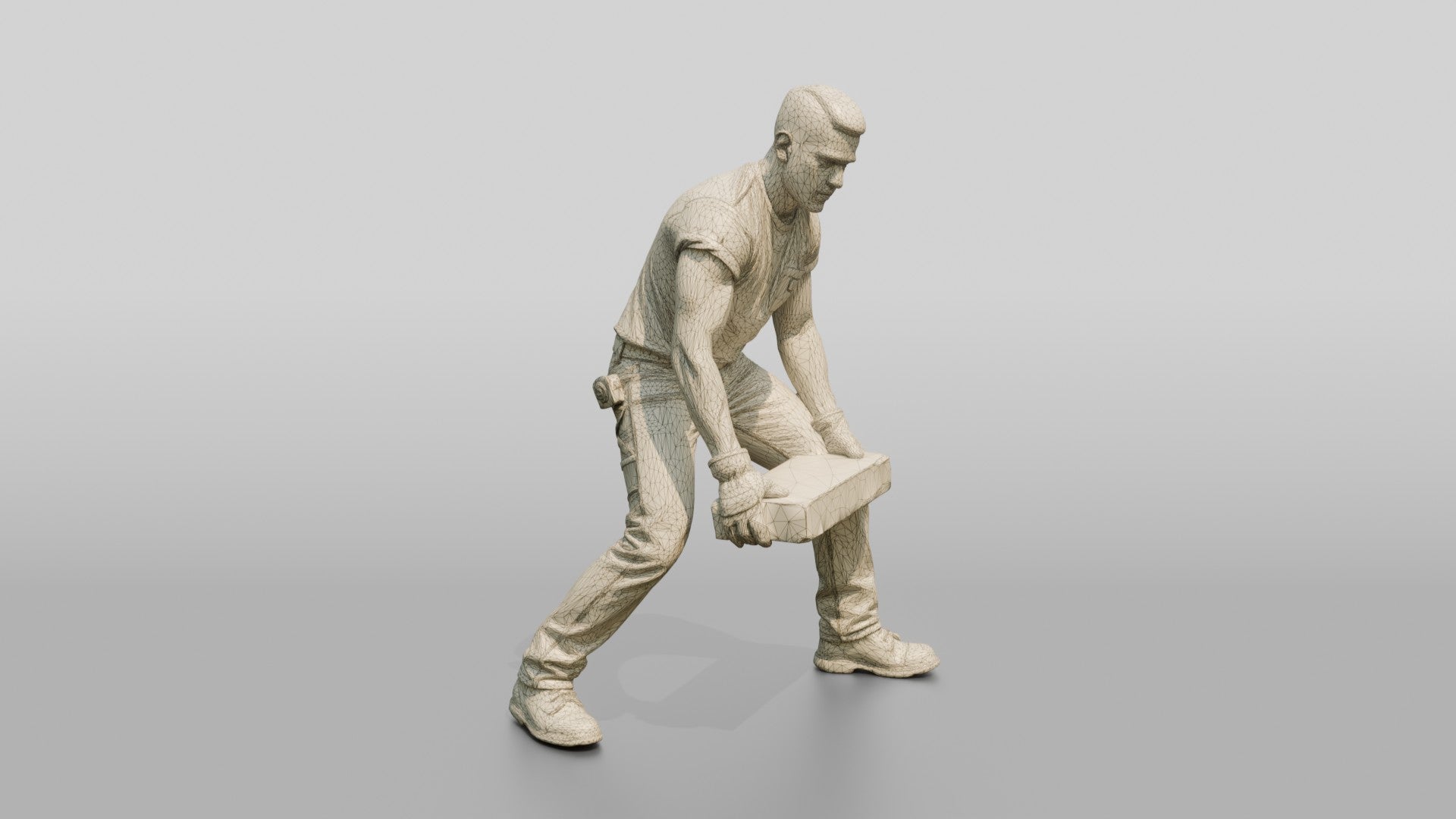Construction Worker Man 55
