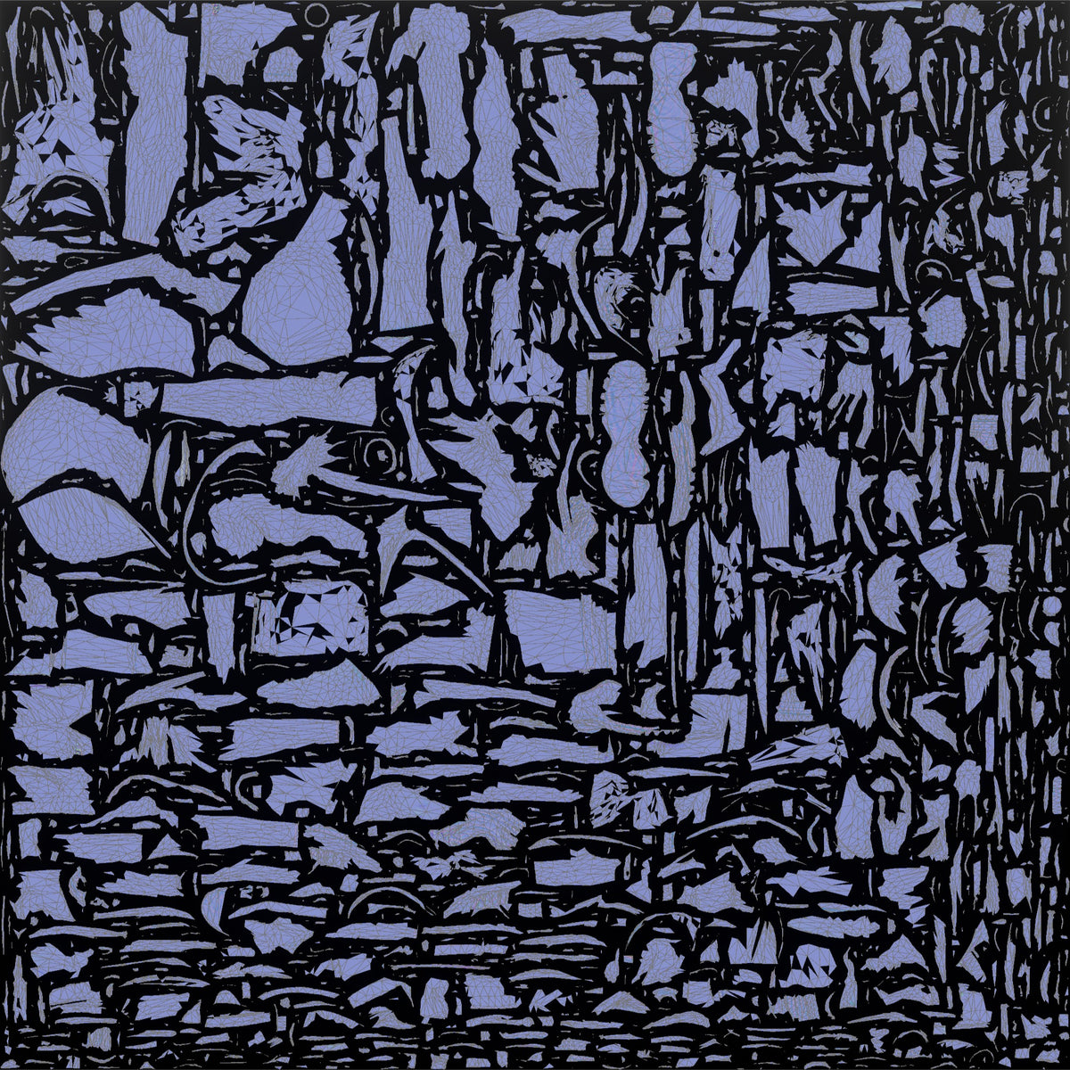 Hiker Slinging a Pack Over One Shoulder - UV layout, normal map