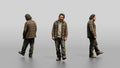 Homeless Man Looking Disheveled and Swaying Slightly