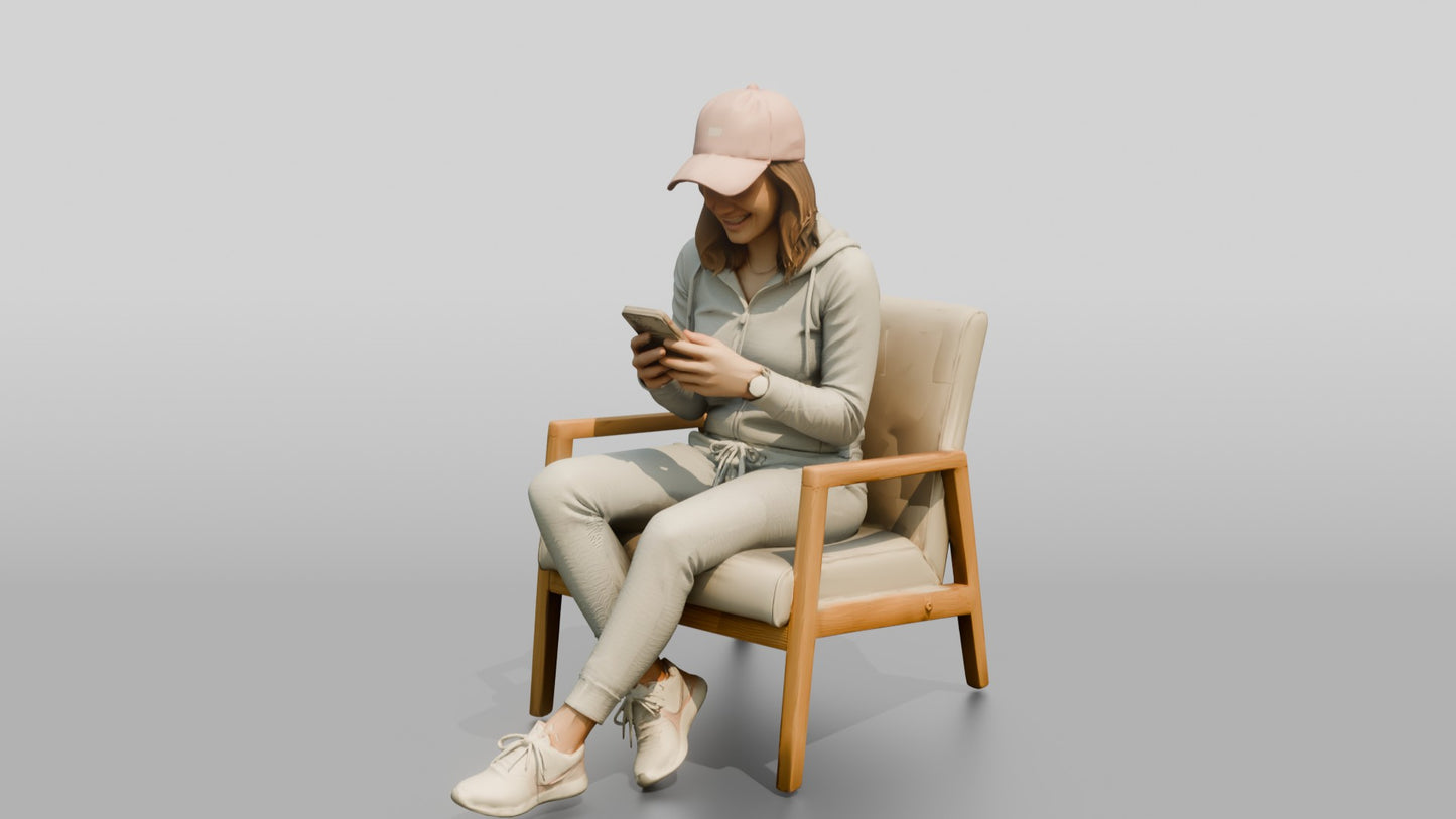 Sporty Athleisure Woman 08