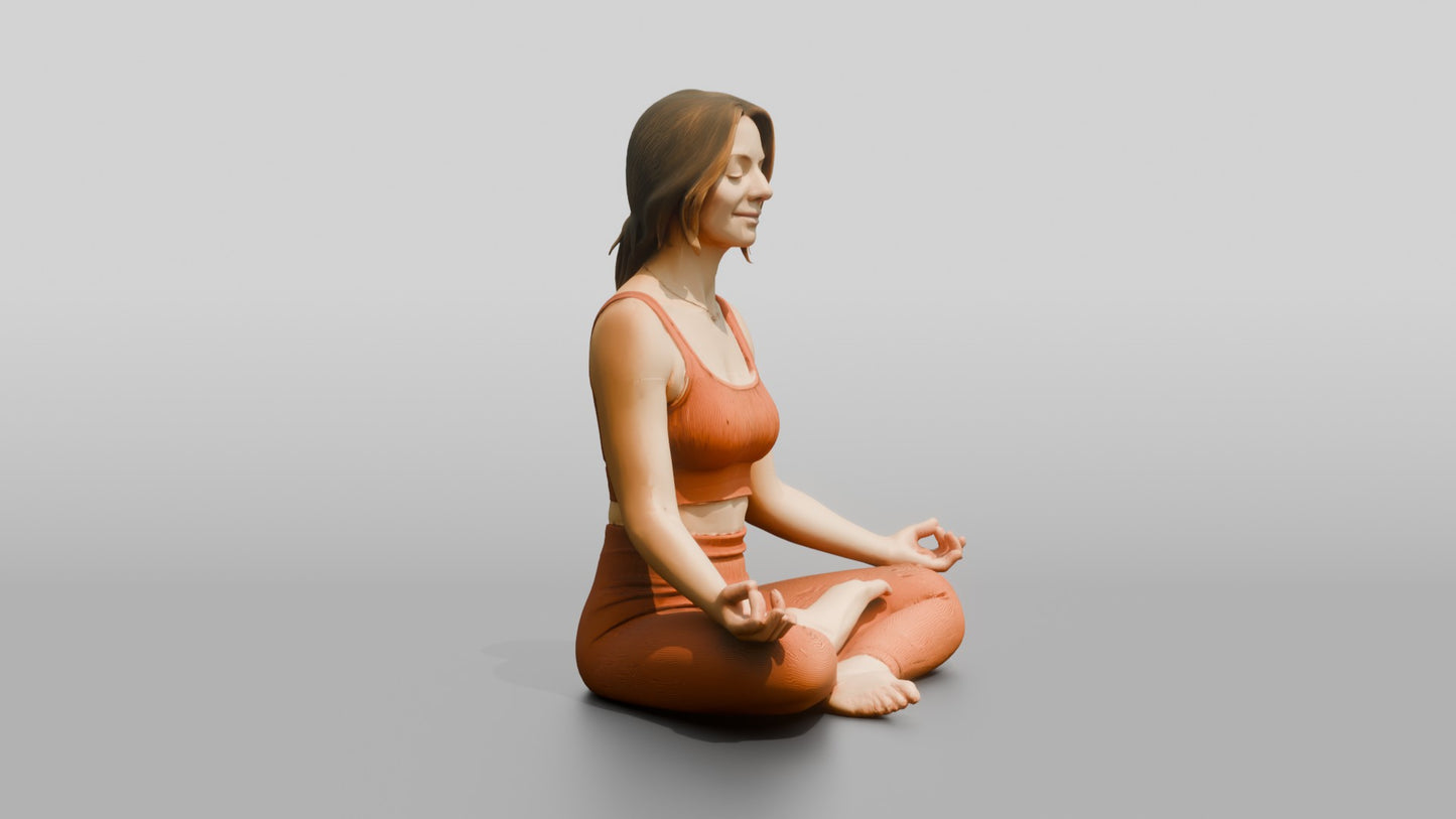 Lotus Meditation Woman
