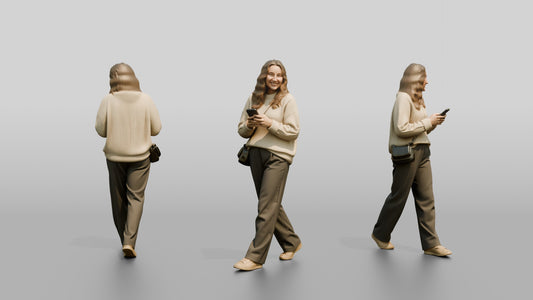Cozy Oversized Casual Woman 02