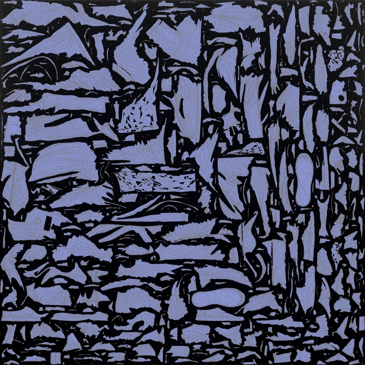 Man Cashier Answering A Phone Call - UV layout, normal map