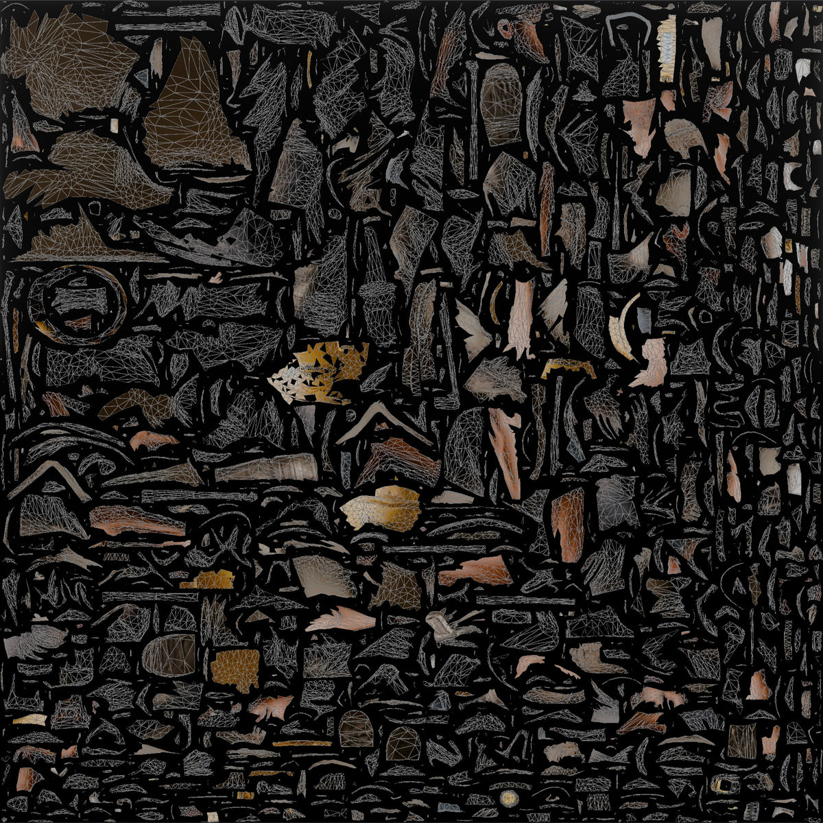 Construction Worker Man 91 - UV layout, base color map