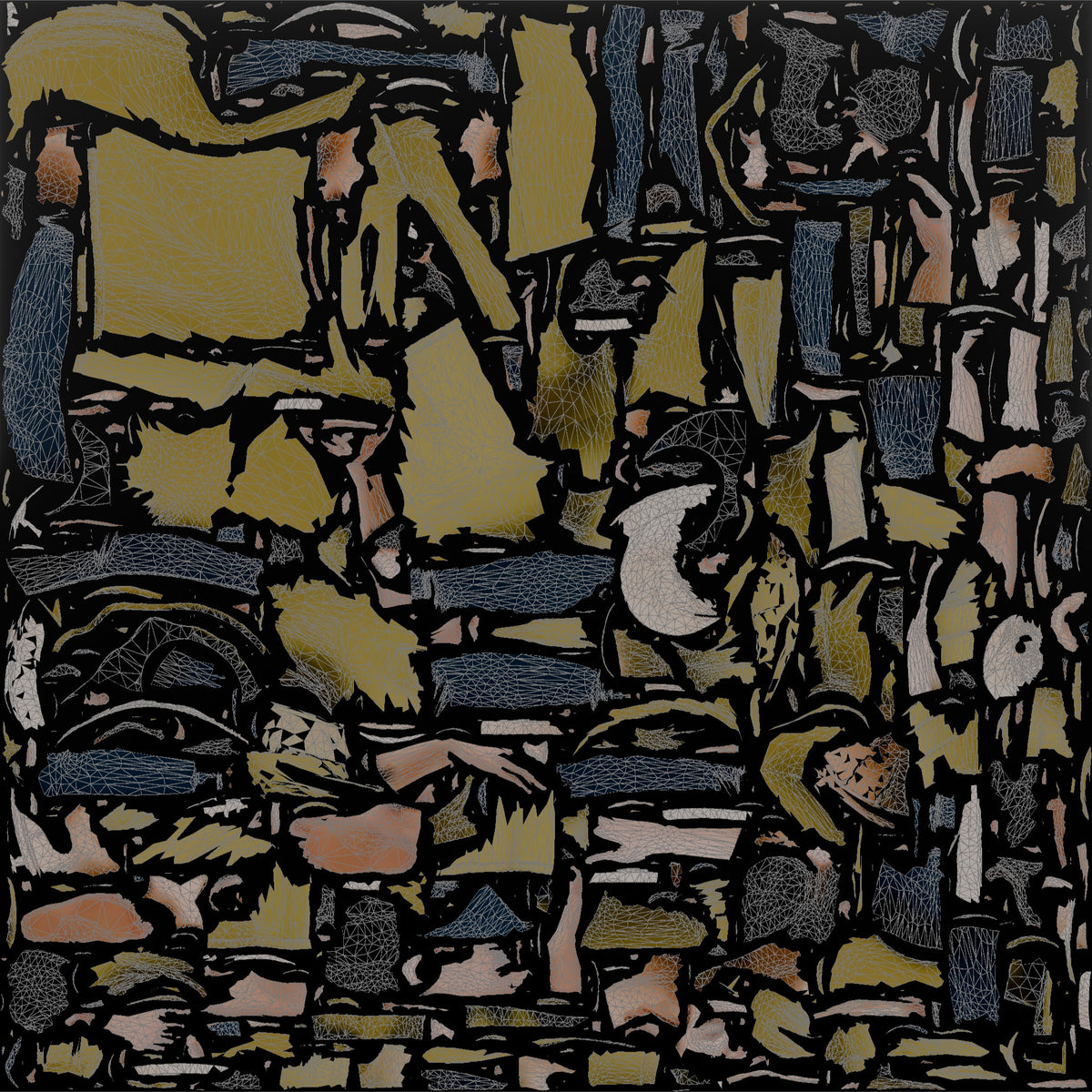 Mother Holding A Mixing Bowl And A Wooden Spoon, Stirring - UV layout, base color map
