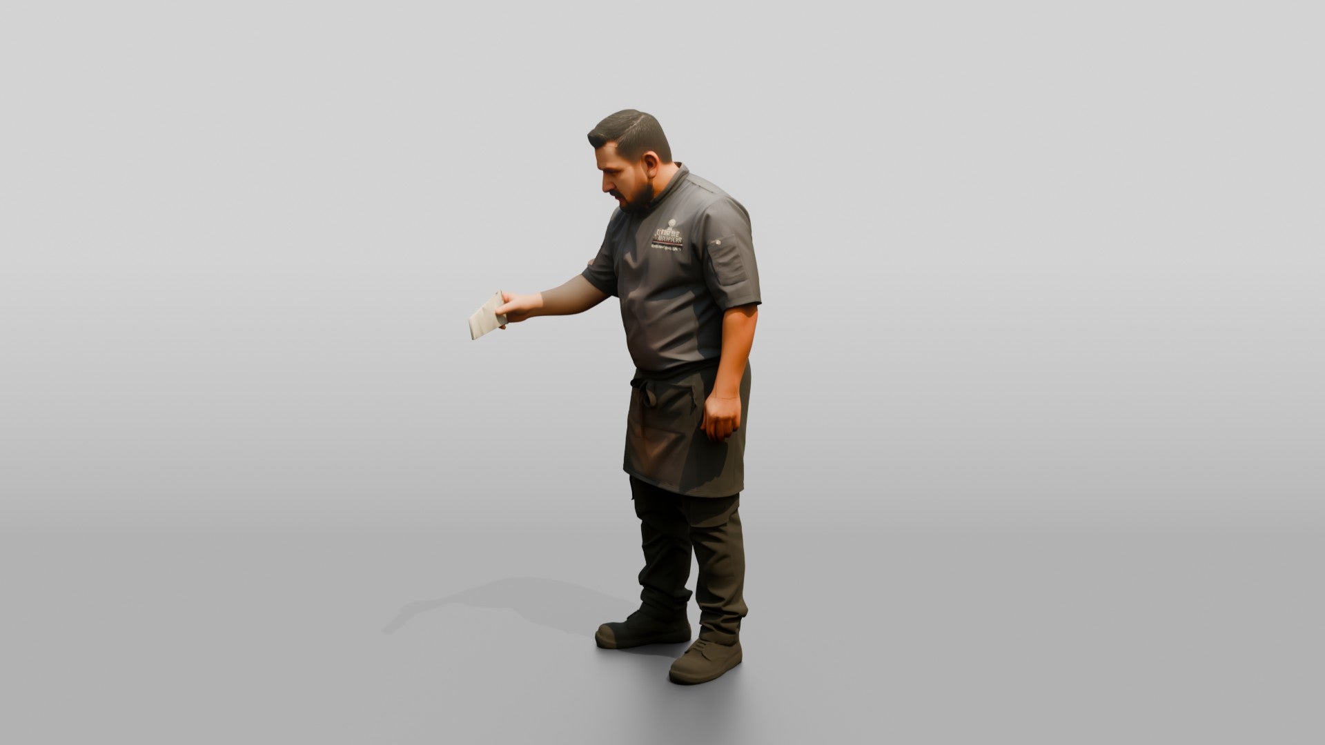 Head Chef Inspecting a Plated Meal