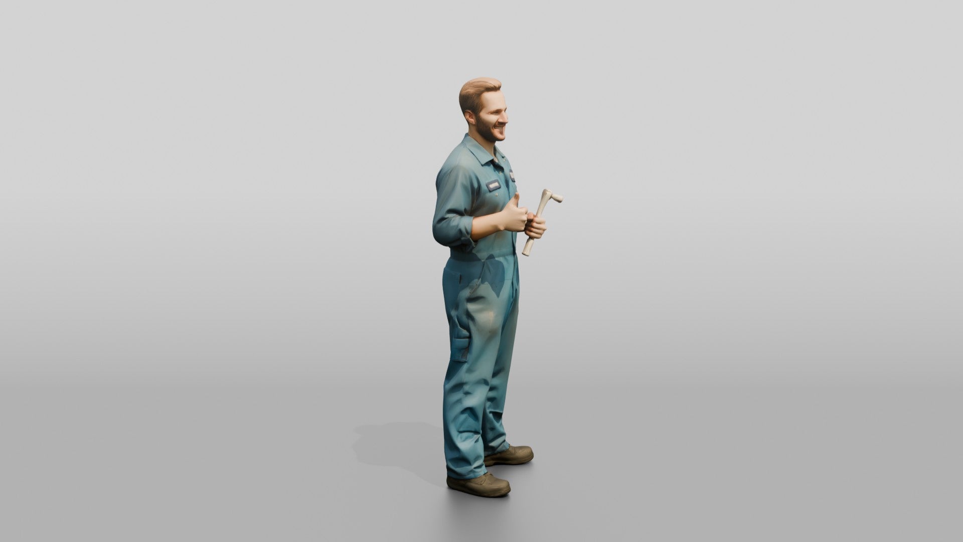 Mechanic Giving a Thumbs-Up