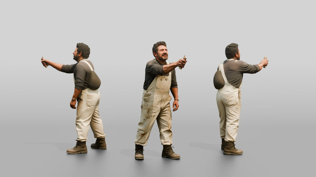 Construction Worker Man 14
