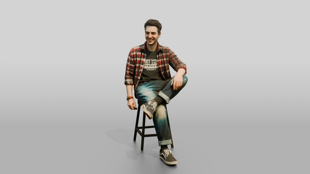 Grunge Skater Man 03