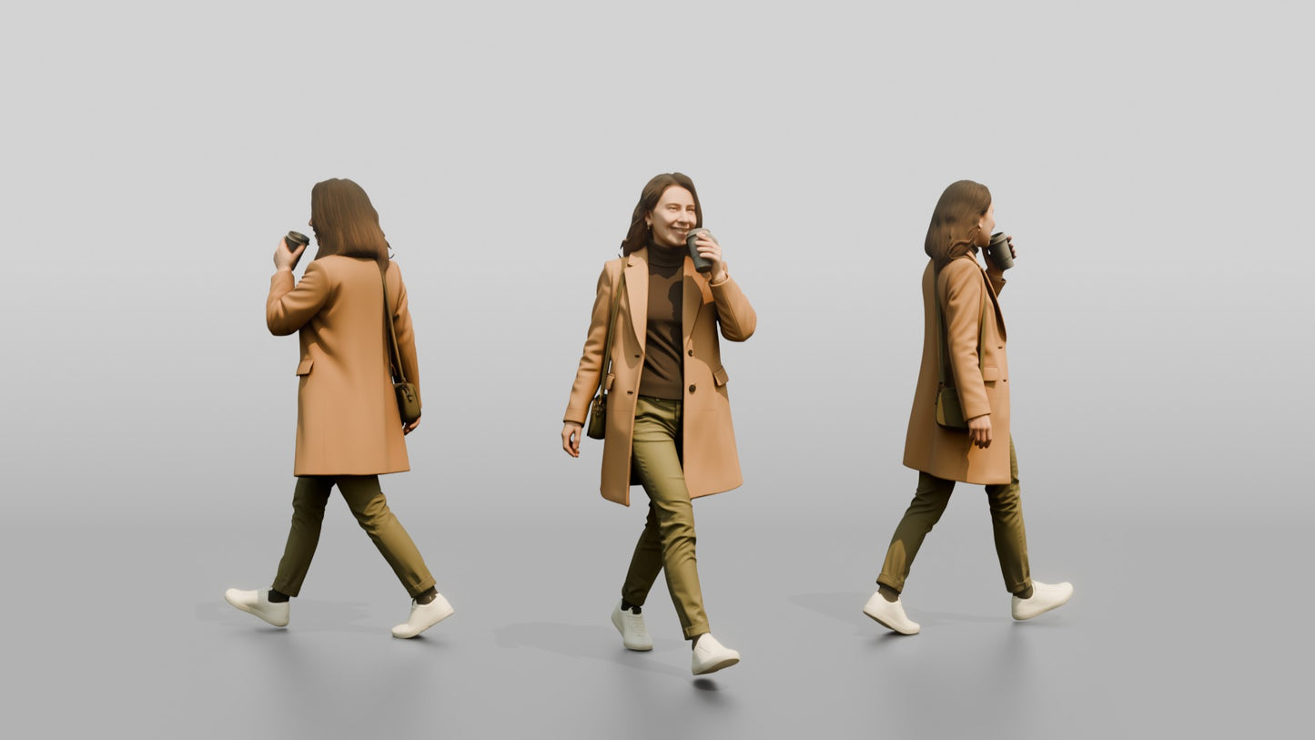 Smart Casual Professional Woman 04