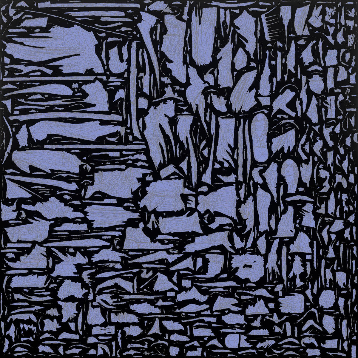 Father Holding A Garden Rake, Leaning On It Slightly - UV layout, normal map