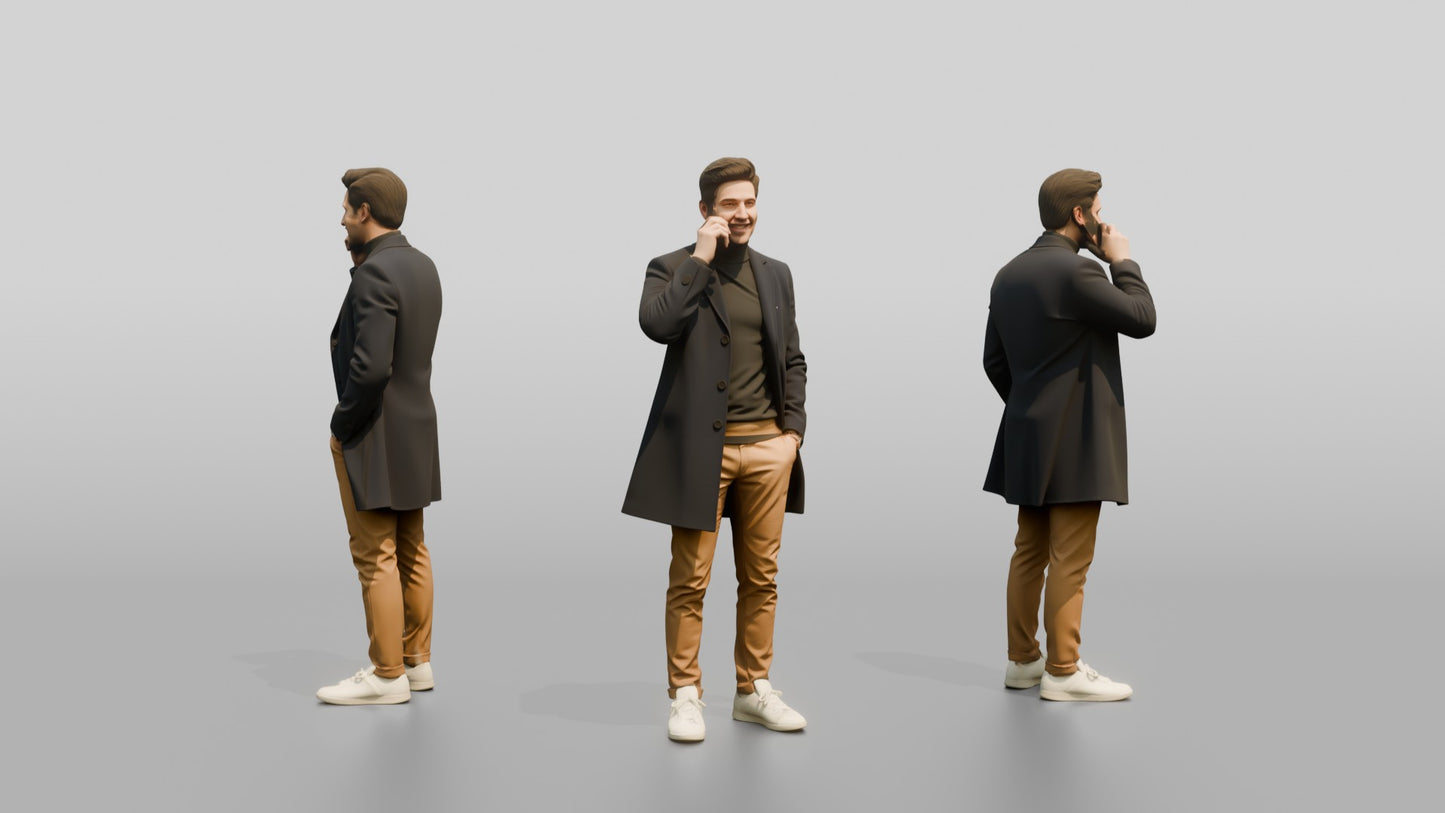 Smart Casual Professional Man 03
