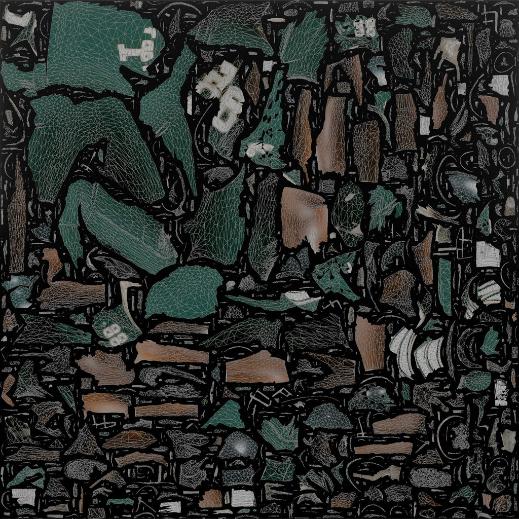 Tight End with His Hand in the Dirt
