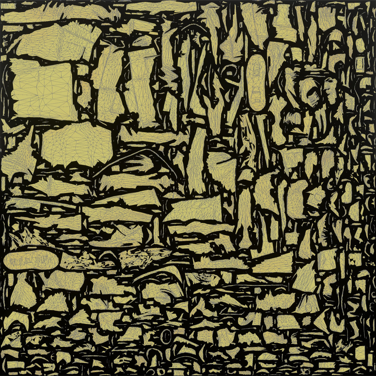 Patron Man Wearing An Urban Streetwear Vest Over A Bright Graphic Tee - UV layout, metallic roughness map