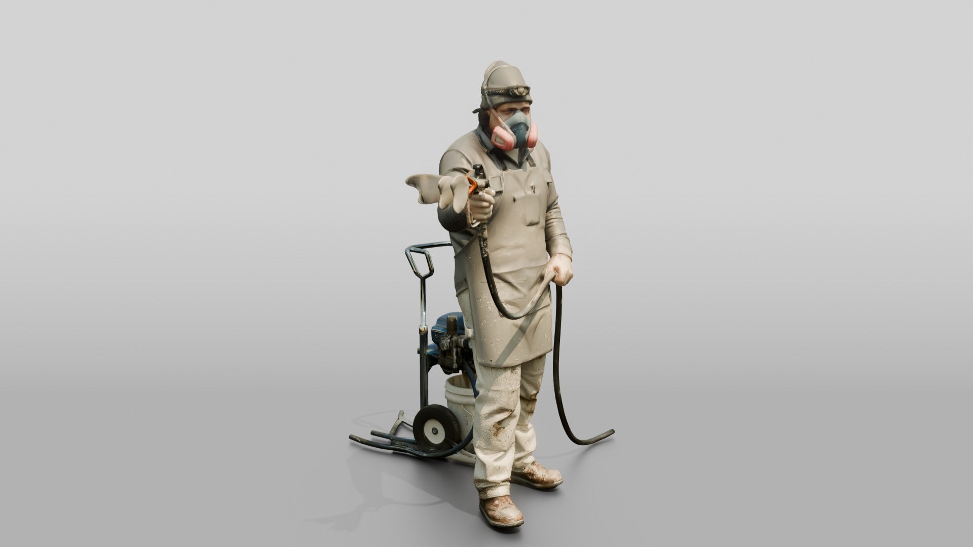 Construction Worker Man 37