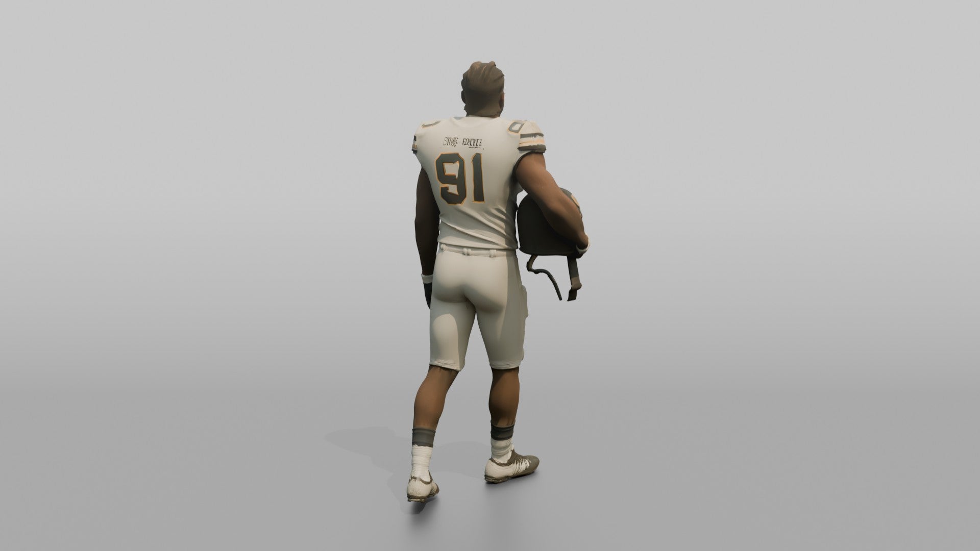 Player Standing on the Sideline