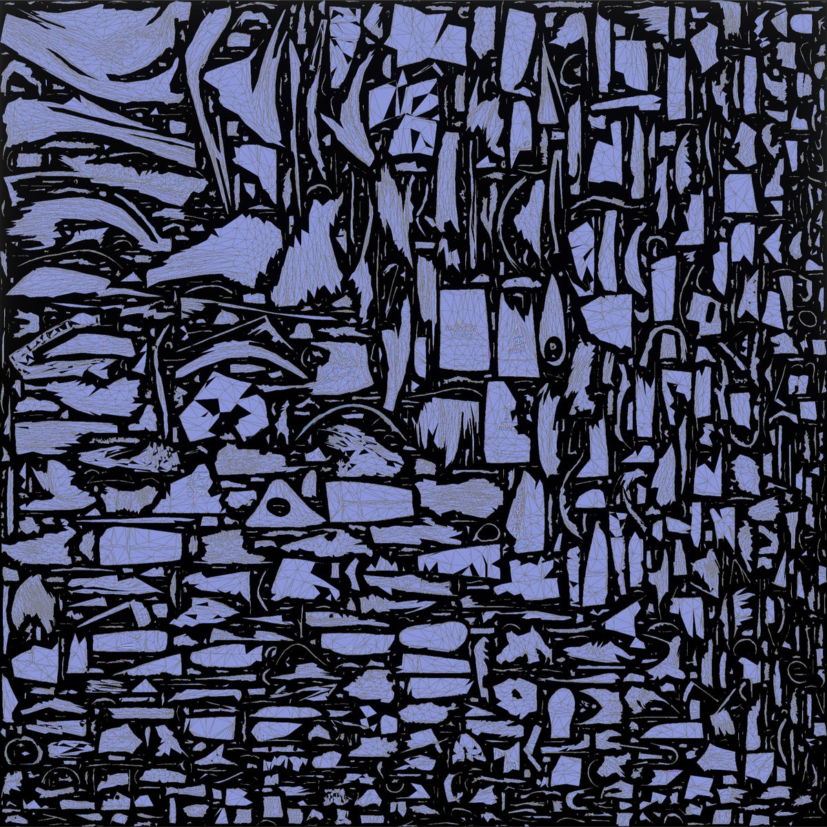 Slender African Woman in Denim Jacket Carrying Shopping Bags - UV layout, normal map