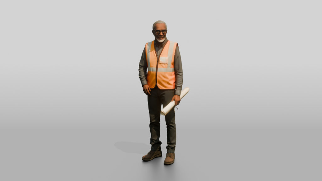 Construction Worker Man 77