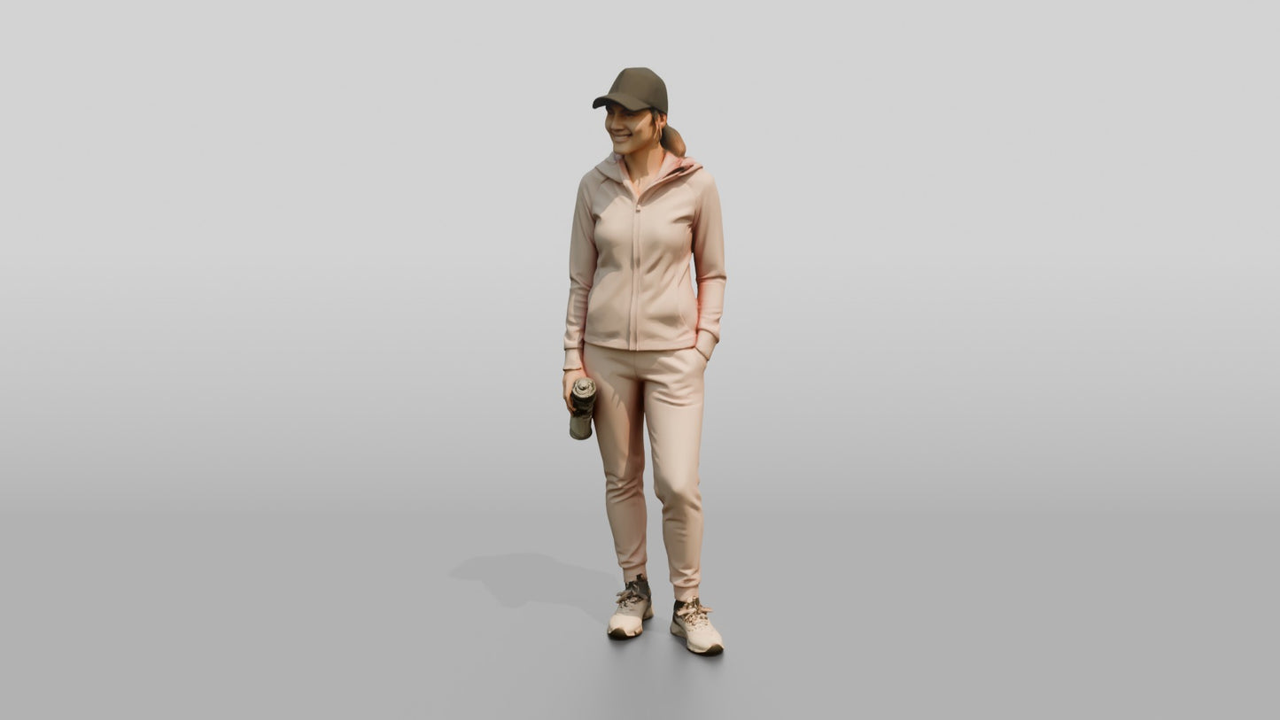 Sporty Athleisure Woman 04