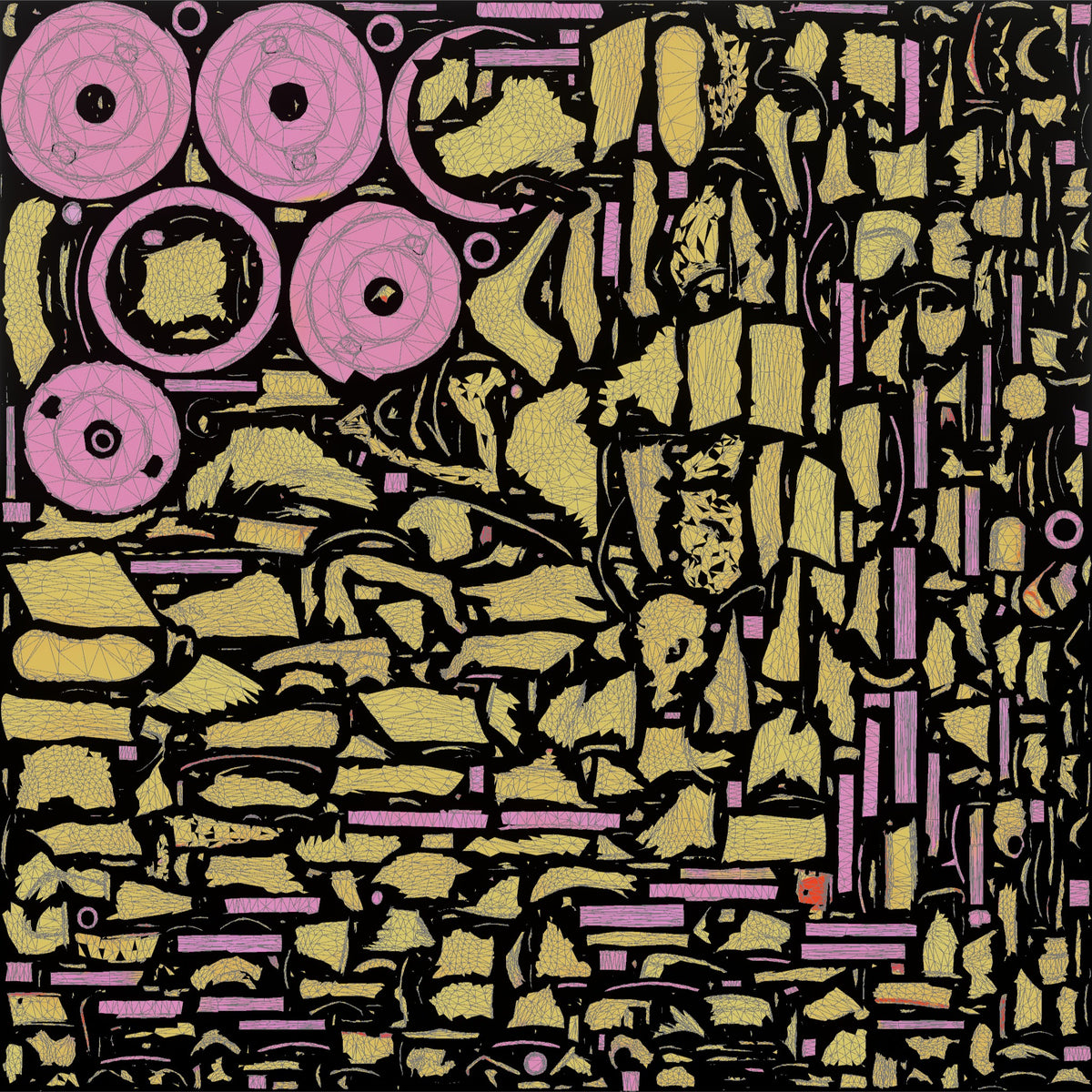 Woman in Athletic Squat Stance - UV layout, metallic roughness map