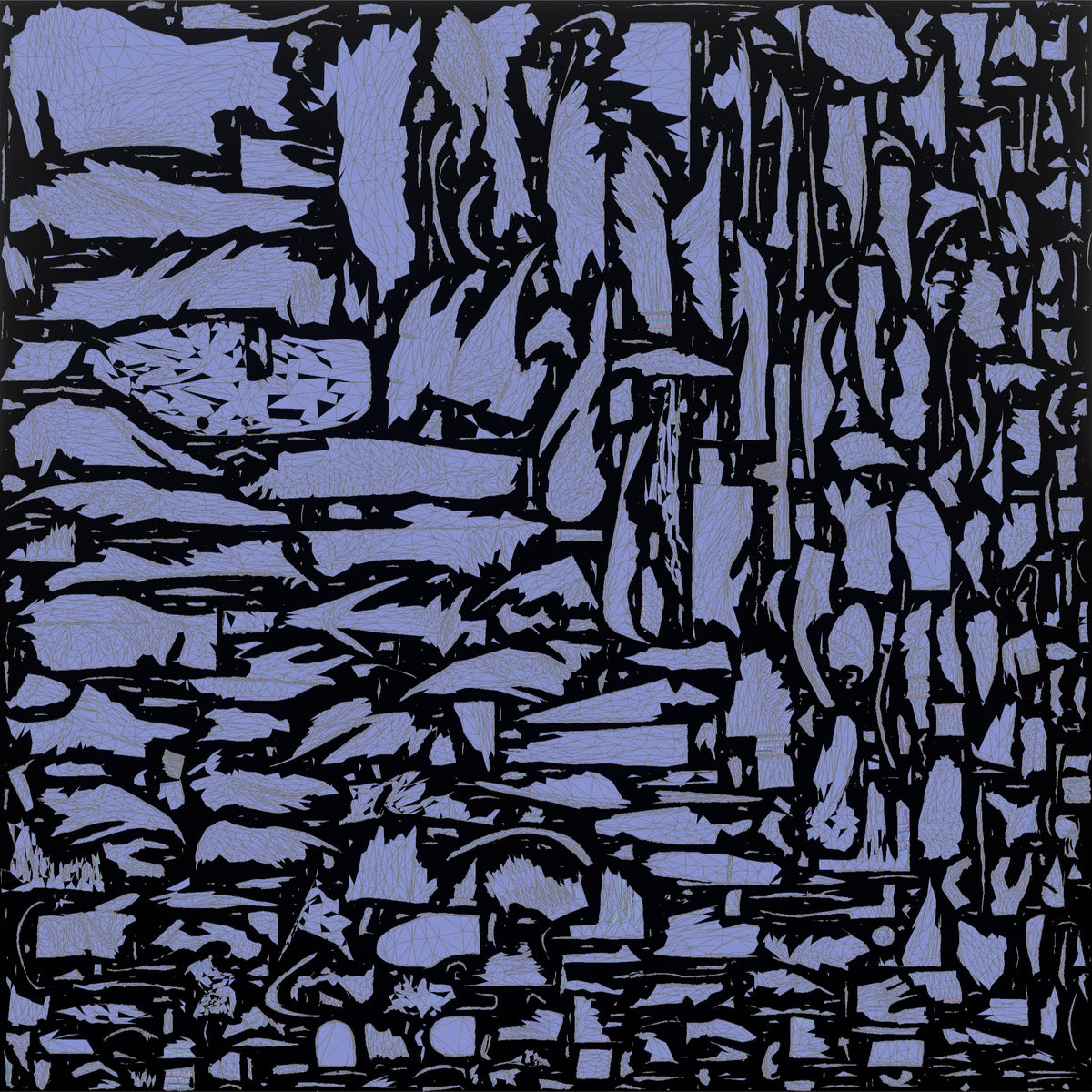 Black Flight Attendant Checking an iPad - UV layout, normal map