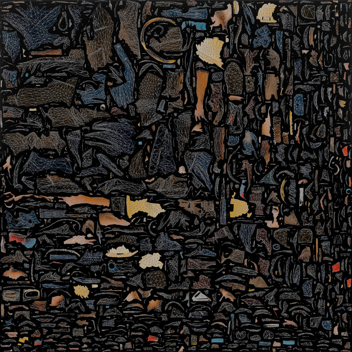 Construction Worker Woman 98 - UV layout, base color map