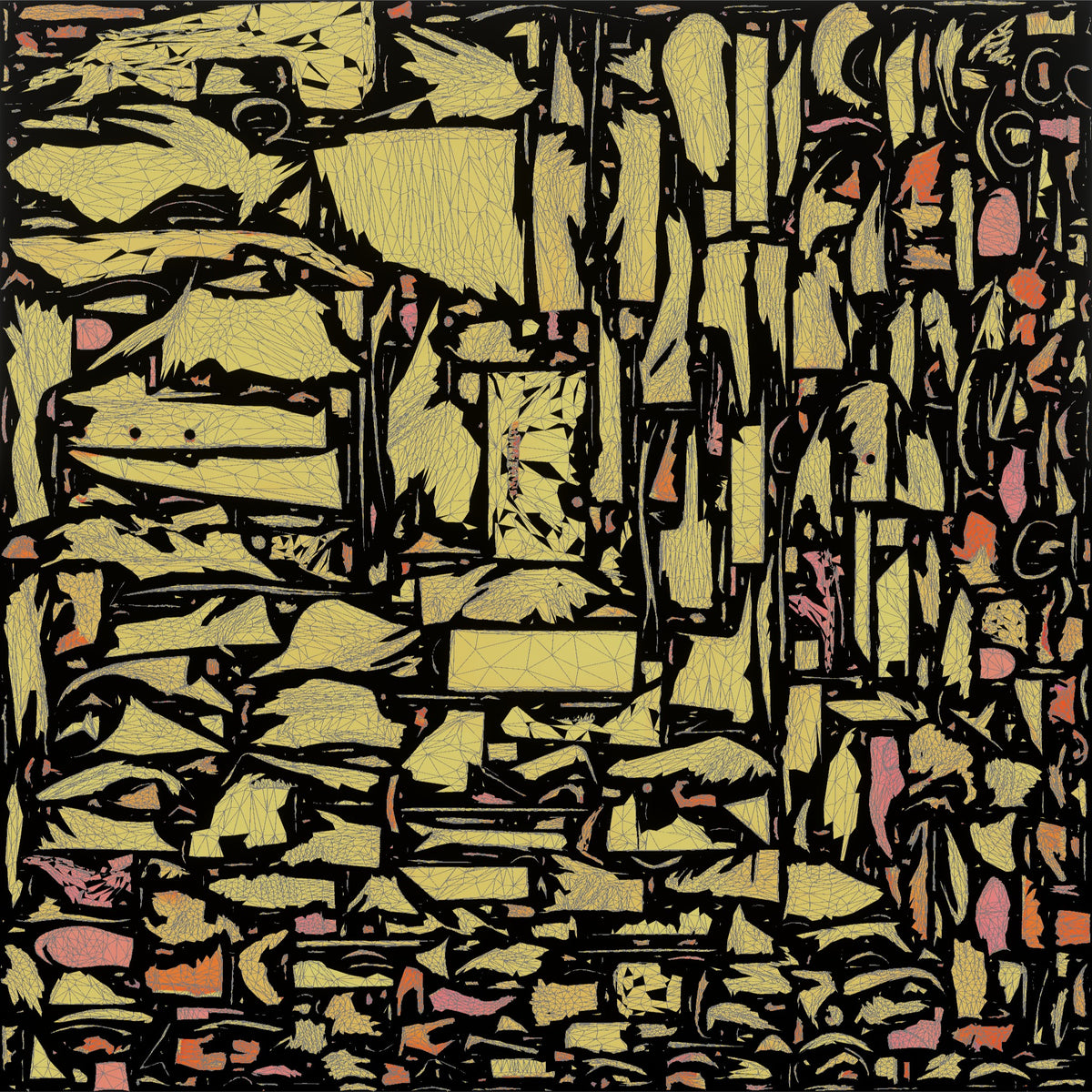 Man Checking His Watch in Winter Coat - UV layout, metallic roughness map