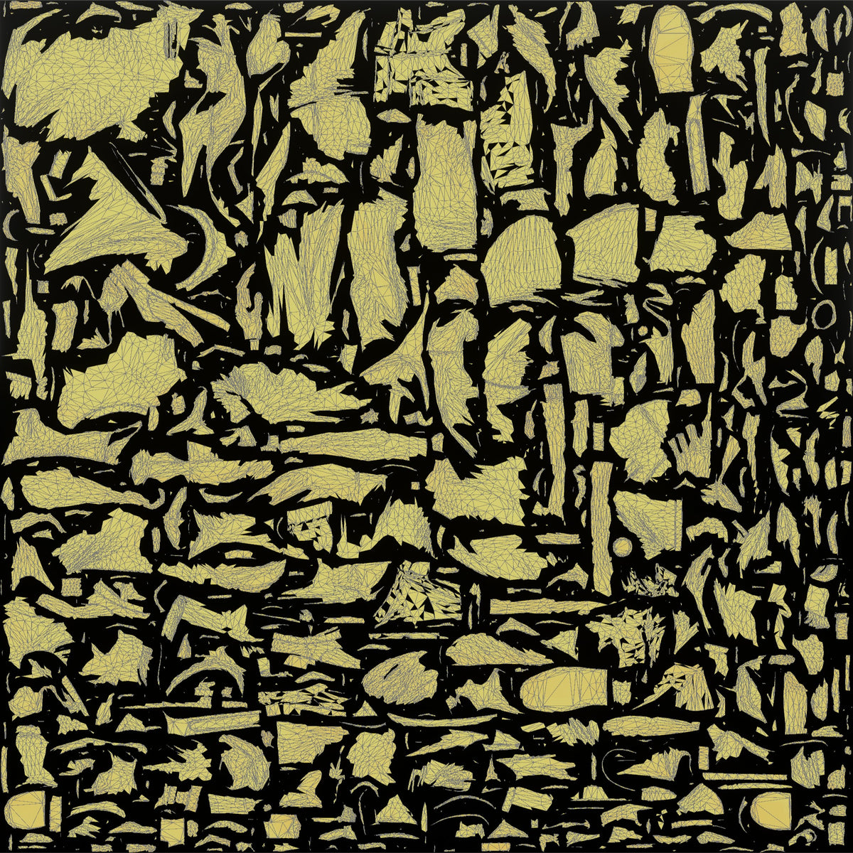 Mechanic Resting a Wrench on Shoulder - UV layout, metallic roughness map