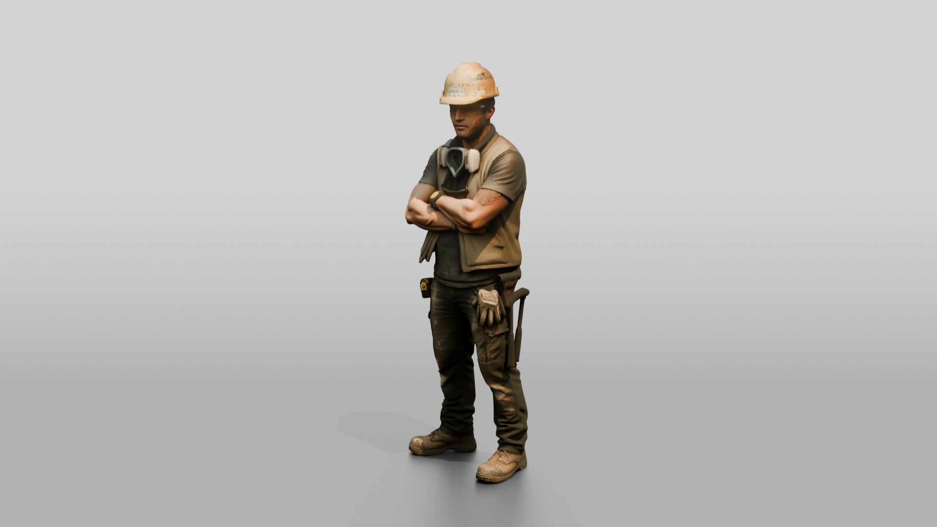 Construction Worker Man 91
