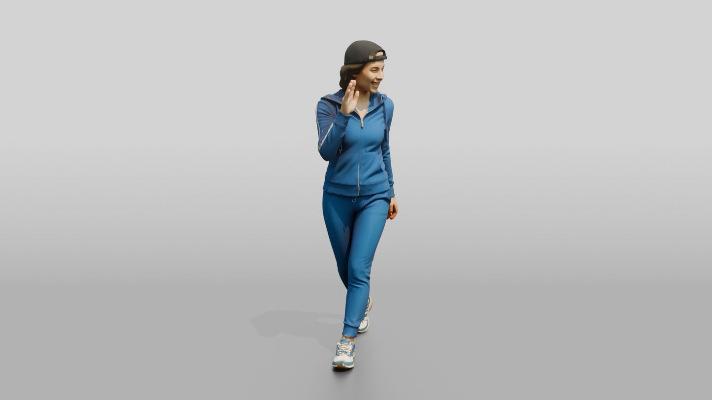 Sporty Athleisure Woman 10