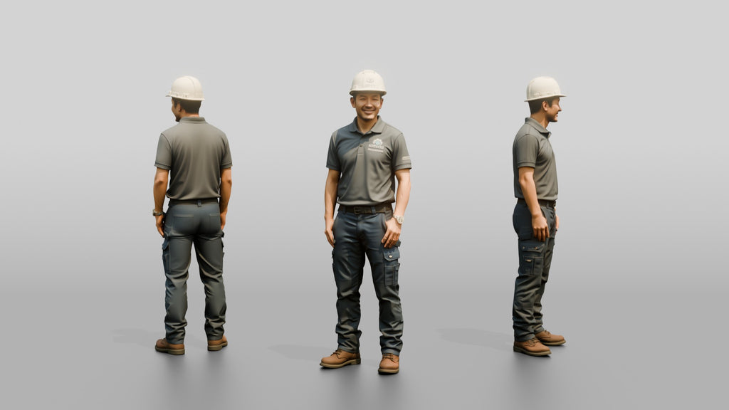 Construction Worker Man 87