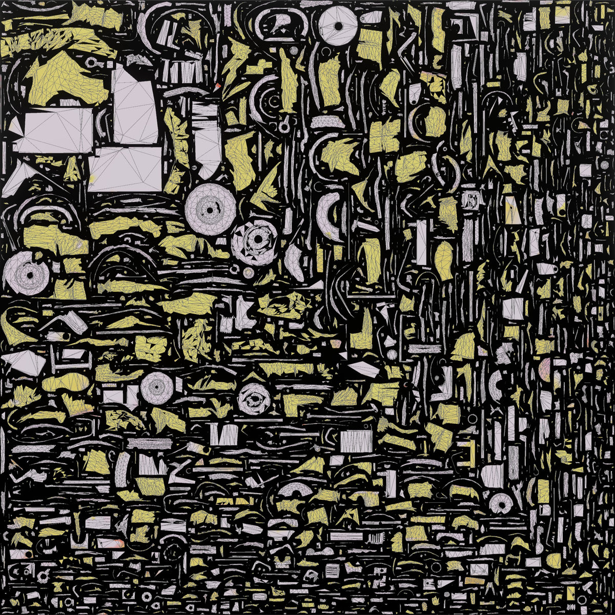 Construction Worker Woman 71 - UV layout, metallic roughness map