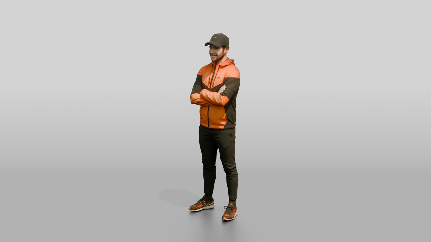 Sporty Athleisure Man 09