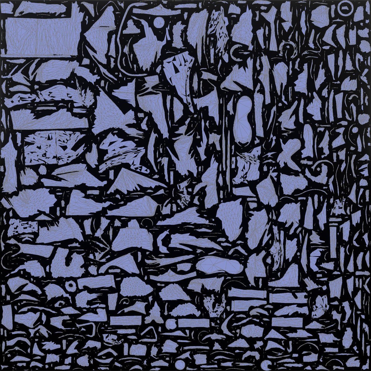 Bartender Man Straining A Cocktail Into A Glass - UV layout, normal map
