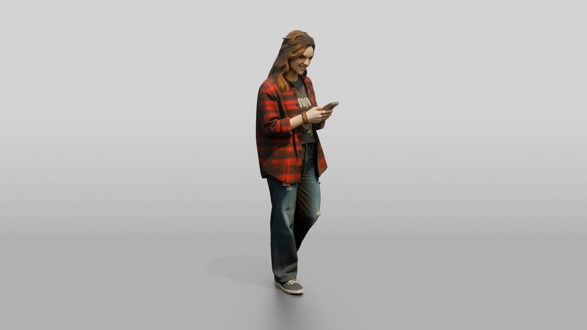 Grunge Skater Woman 02