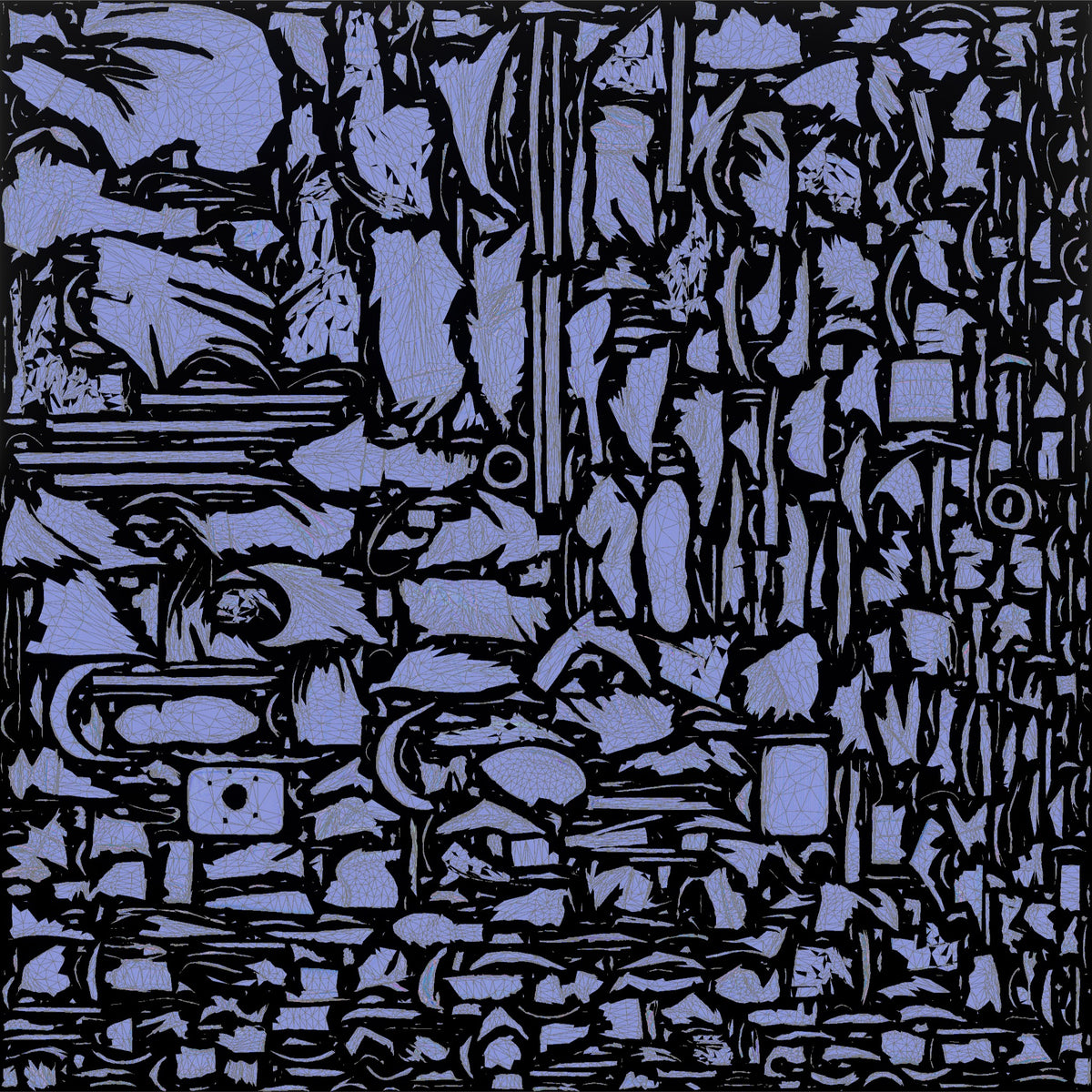 Construction Worker Man 47 - UV layout, normal map