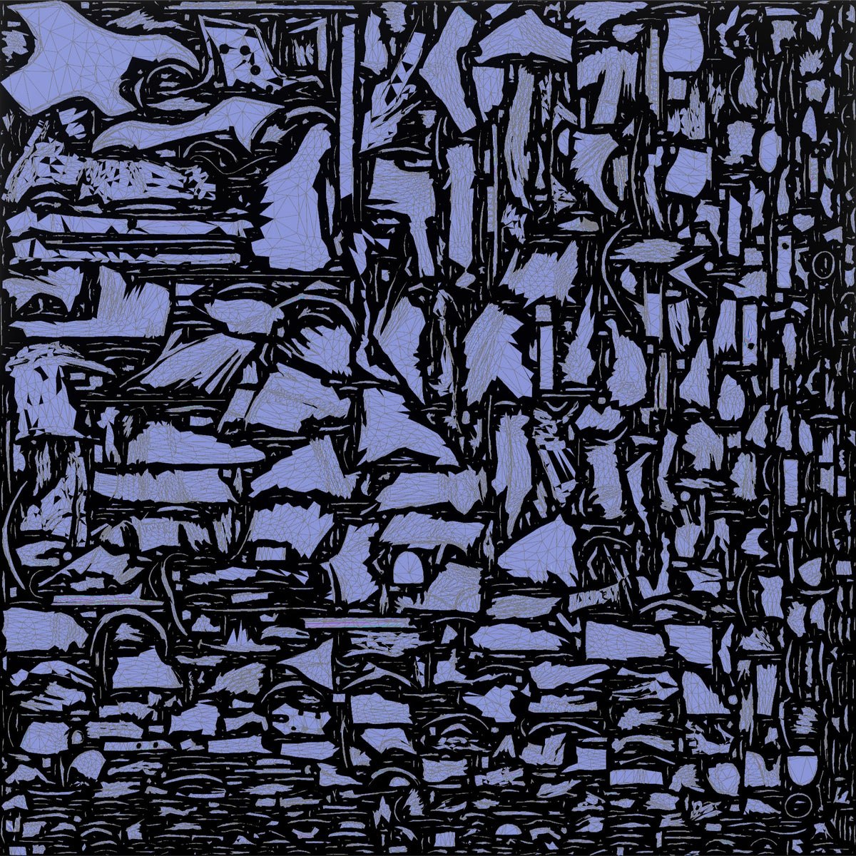 Heavy Metal Guitarist Knee-Slide Solo - UV layout, normal map