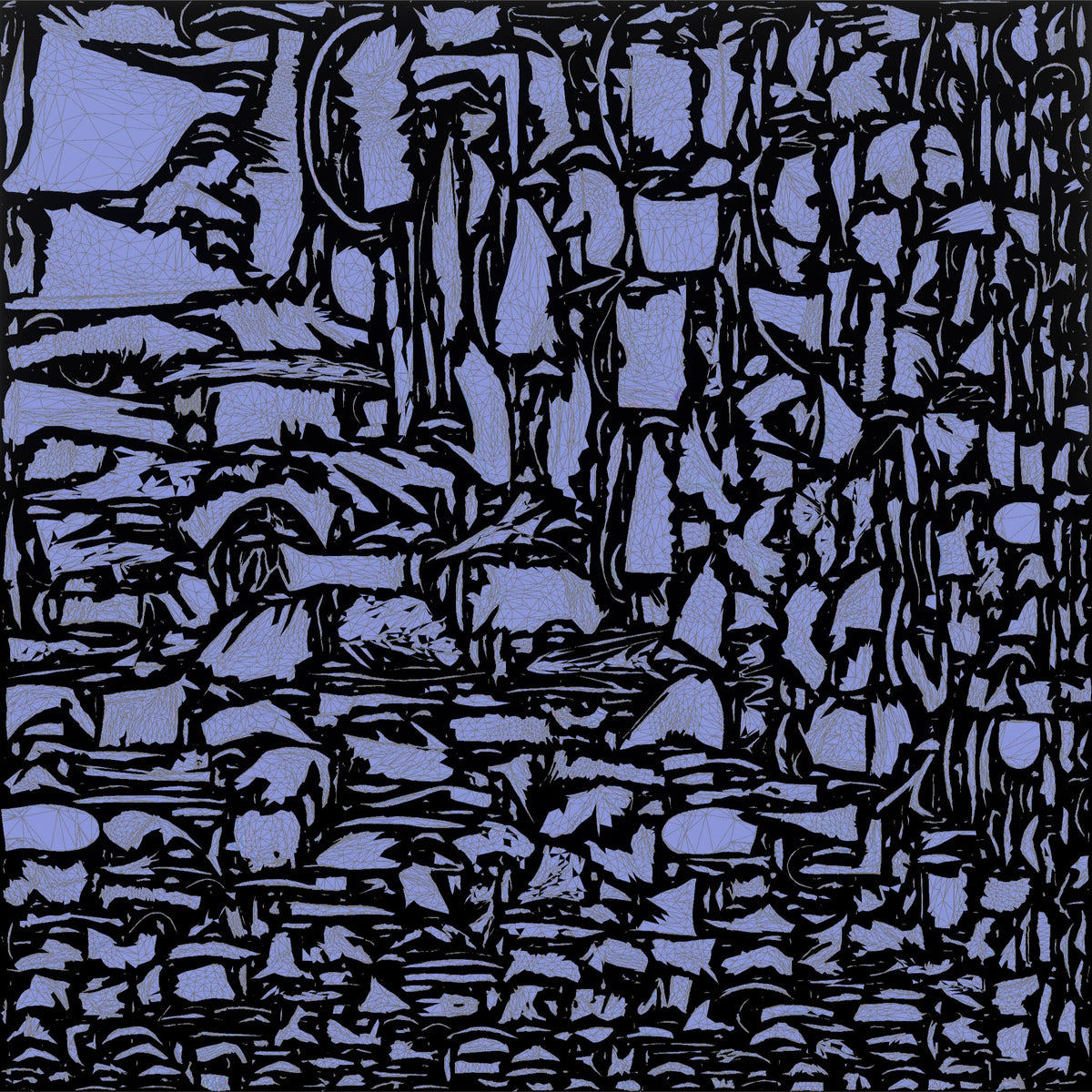 Homeless Man Holding Out a Tattered Baseball Cap - UV layout, normal map