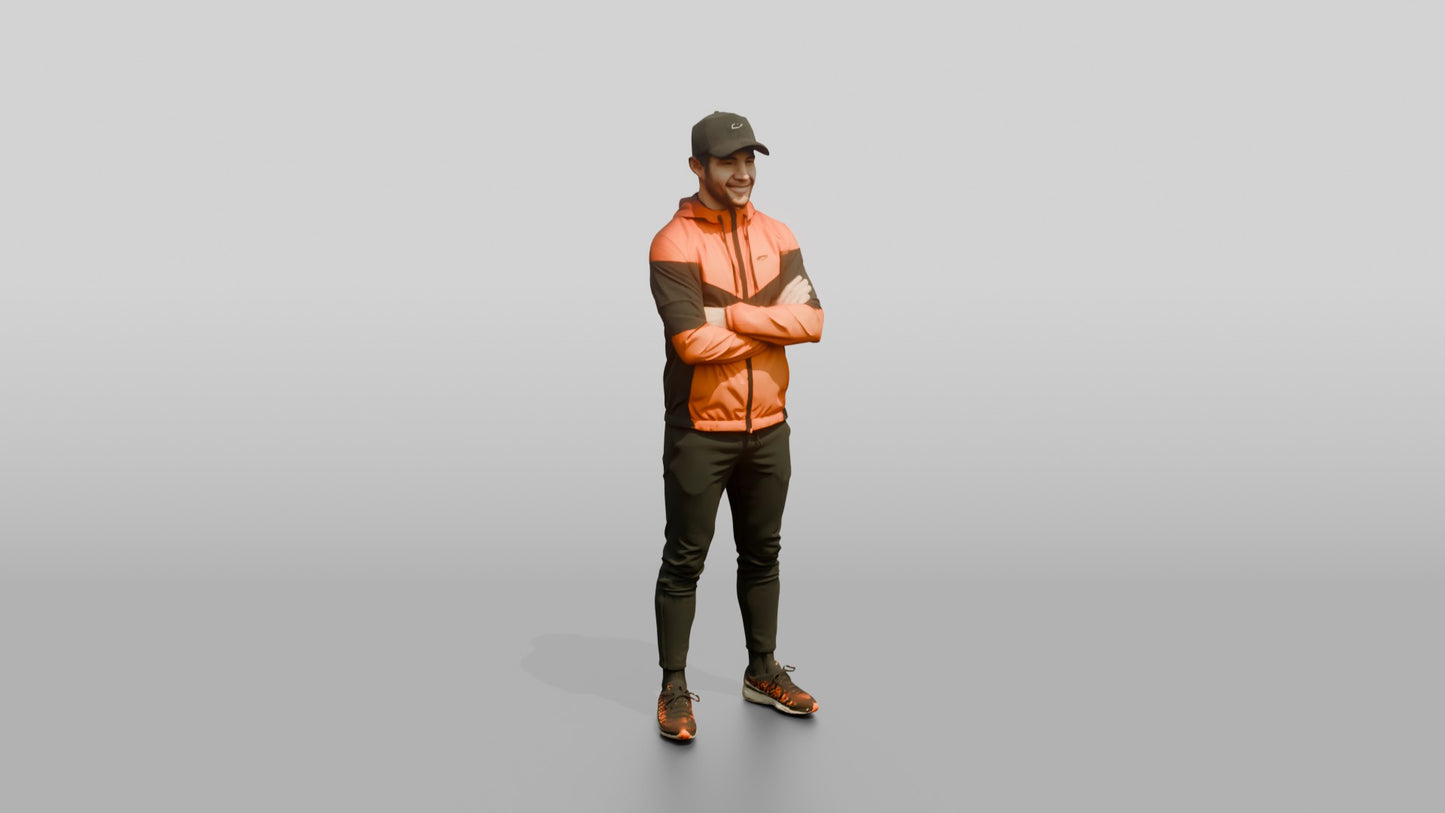 Sporty Athleisure Man 09