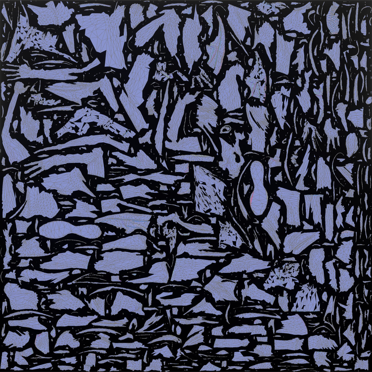 Cardio Athlete Man Doing High Knees In Place - UV layout, normal map