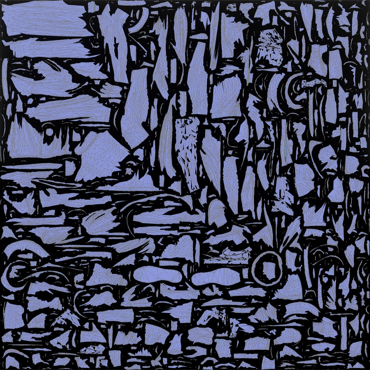 Man Unzipping High Collar of Surf Shirt - UV layout, normal map
