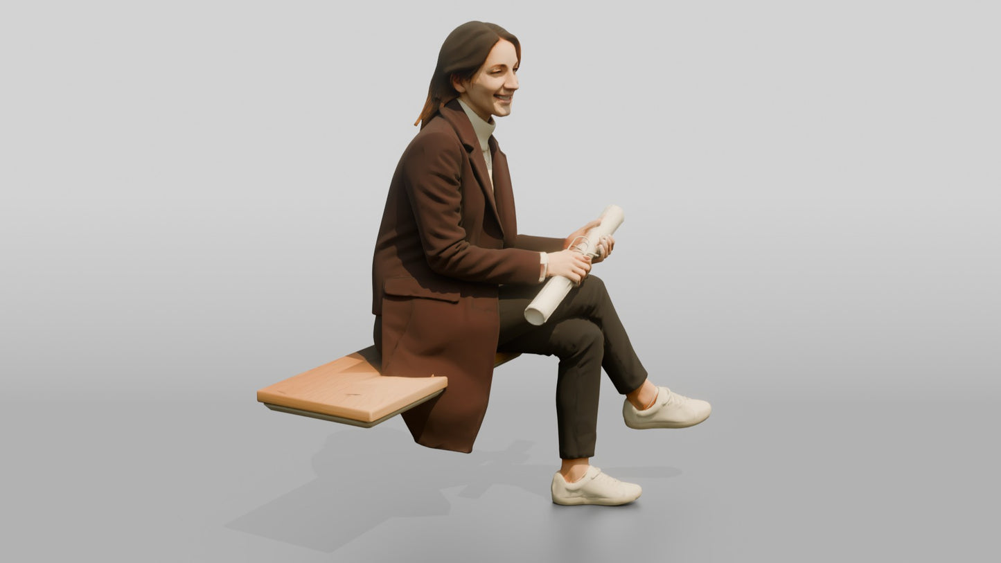 Smart Casual Professional Woman 08