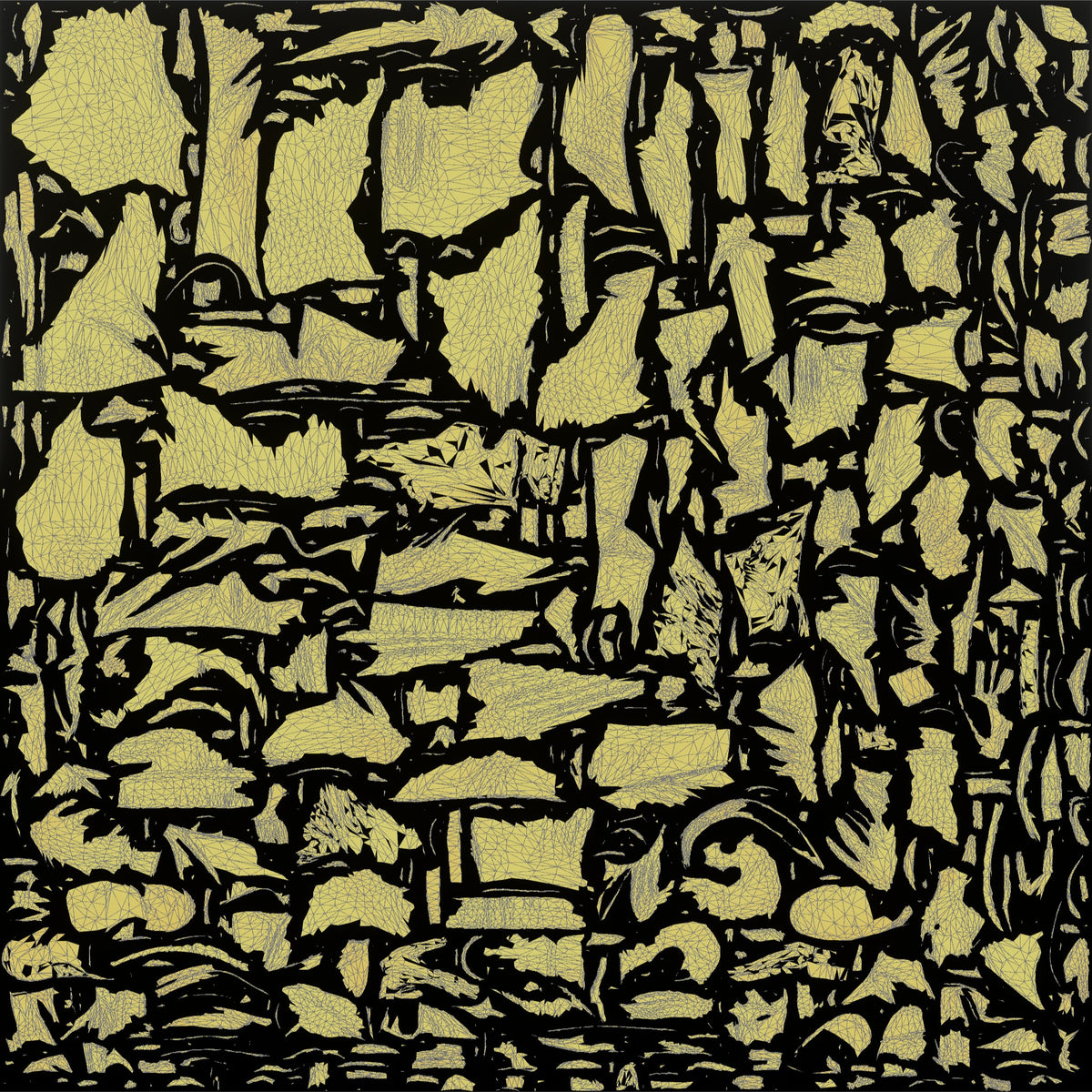 Homeless Man Looking Thoughtful While Rubbing His Temples - UV layout, metallic roughness map