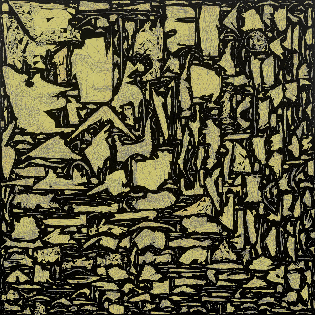 Farmer Unrolling Large Canvas Tarp - UV layout, metallic roughness map