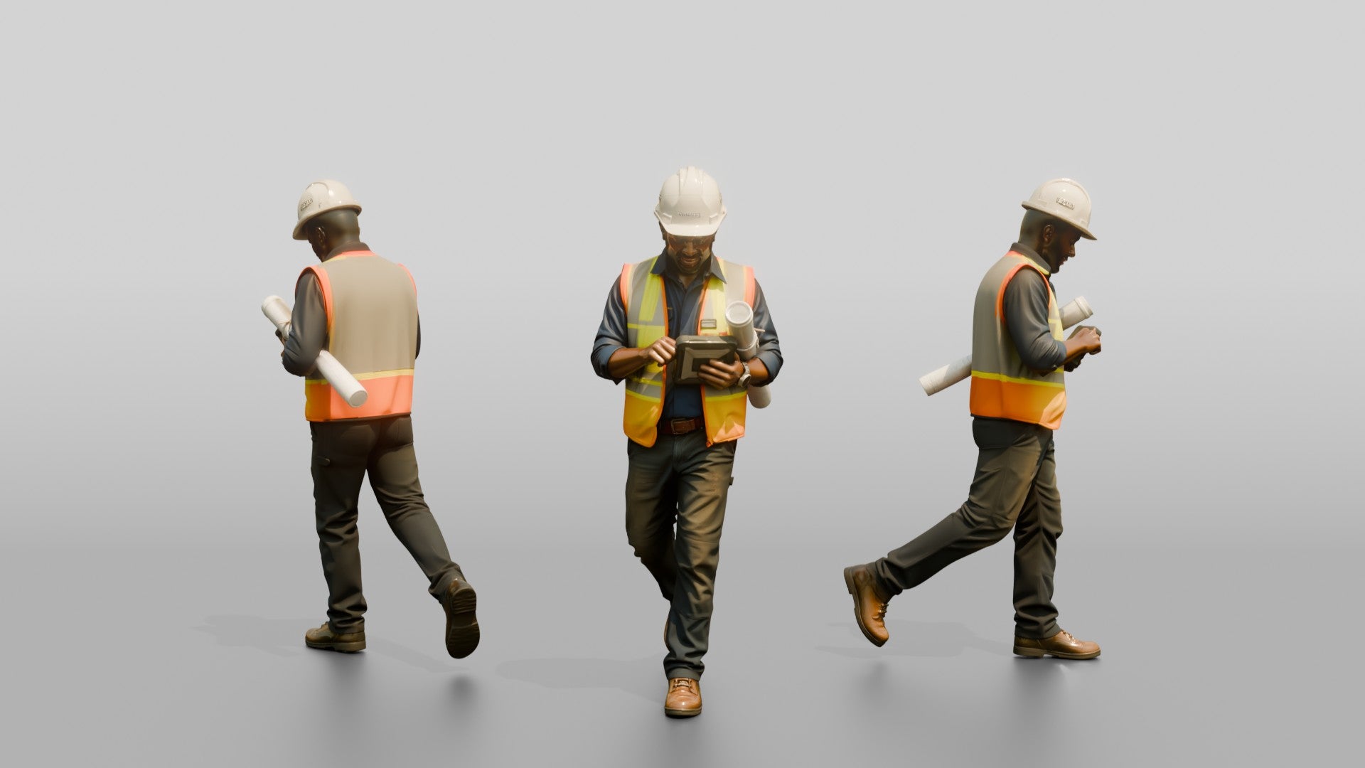 Construction Worker Man 32