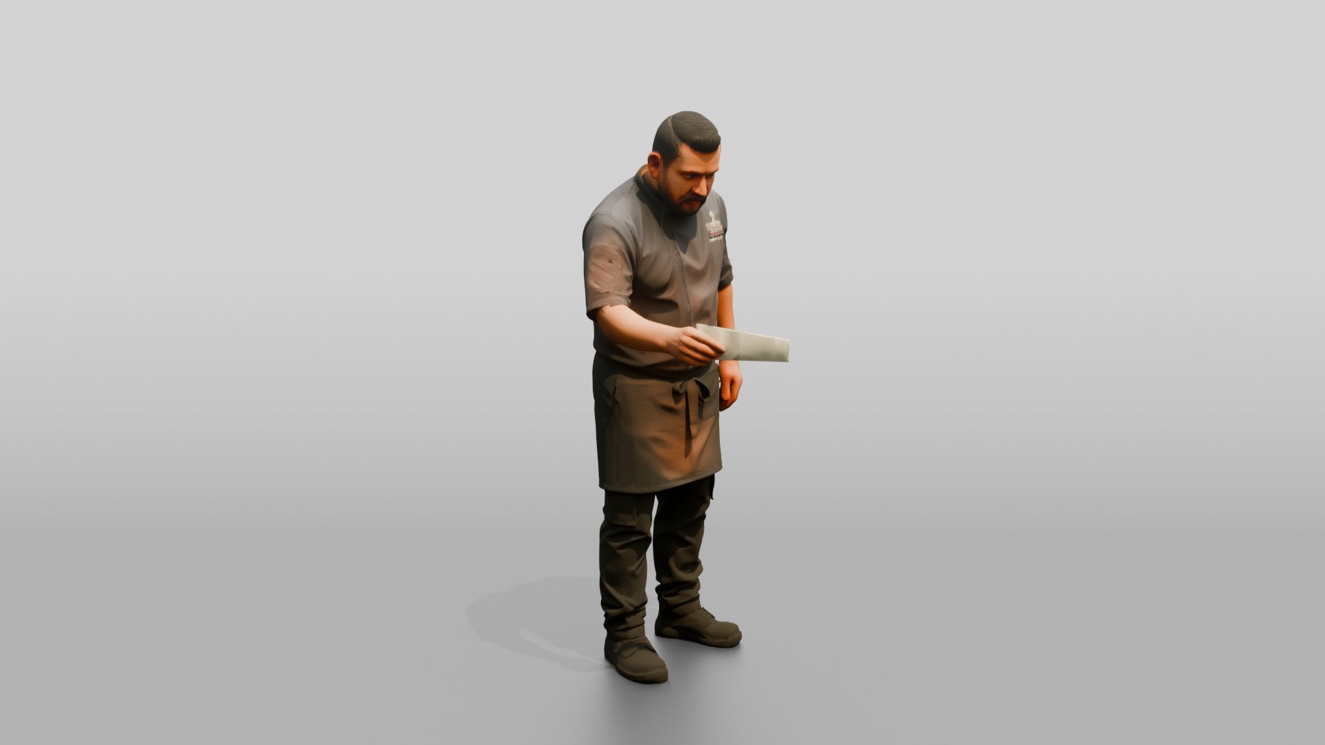 Head Chef Inspecting a Plated Meal
