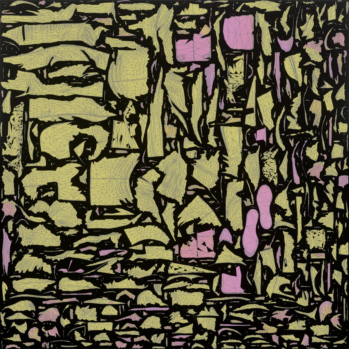 Receptionist Woman Holding A Tablet Device - UV layout, metallic roughness map